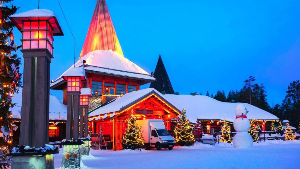 Pueblo de Santa Claus en Rovaniemi